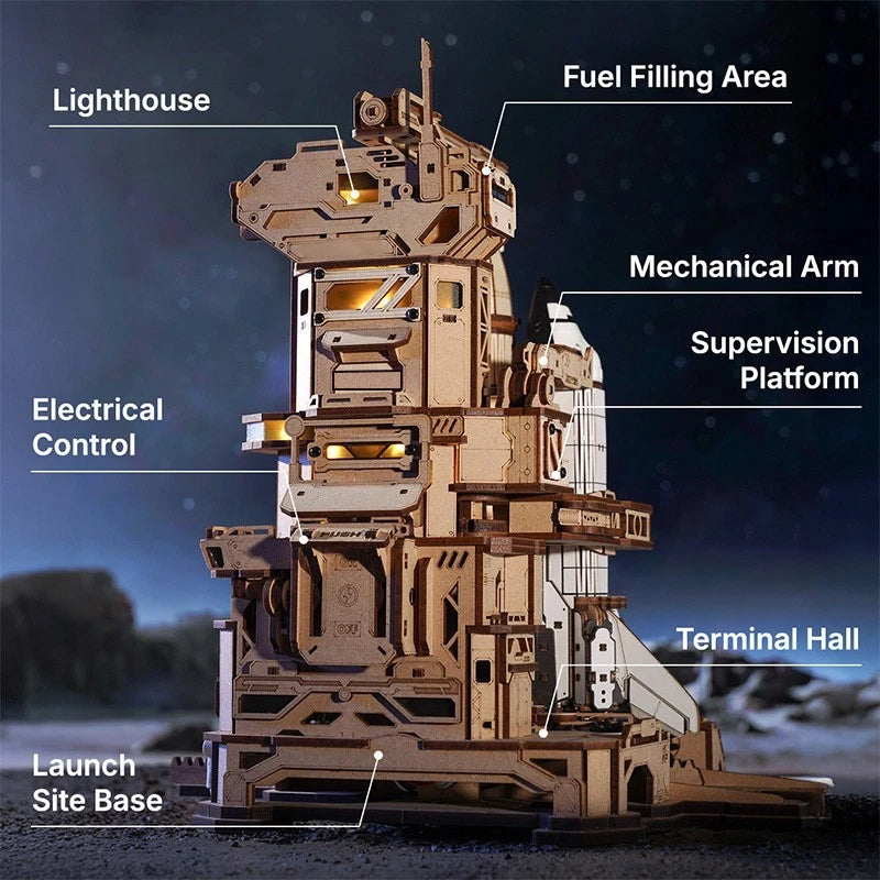Rocket Launch 3D Puzzle