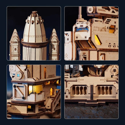 Rocket Launch 3D Puzzle