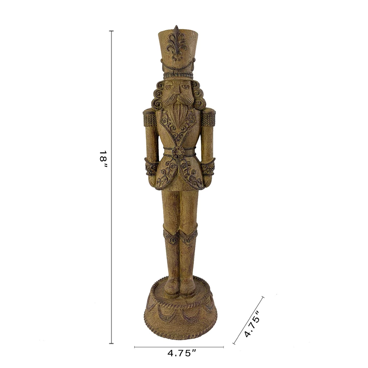 Classic Carved Nutcracker (3-Piece Set)