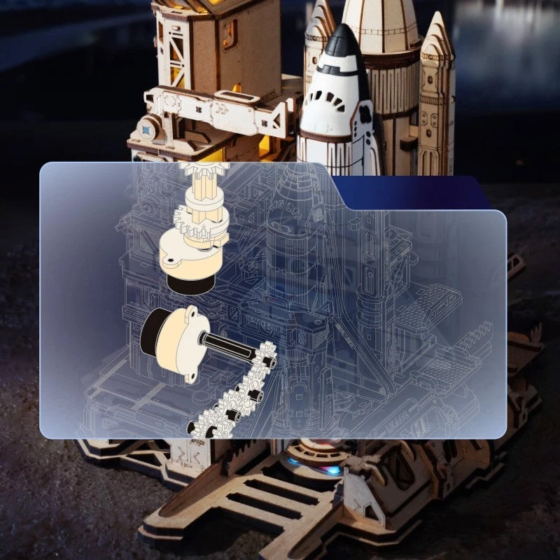 Rocket Launch 3D Puzzle