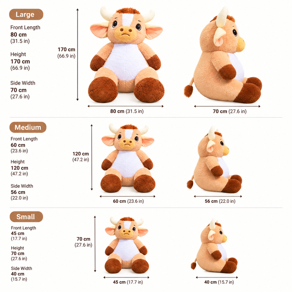 Giant Bull Plush
